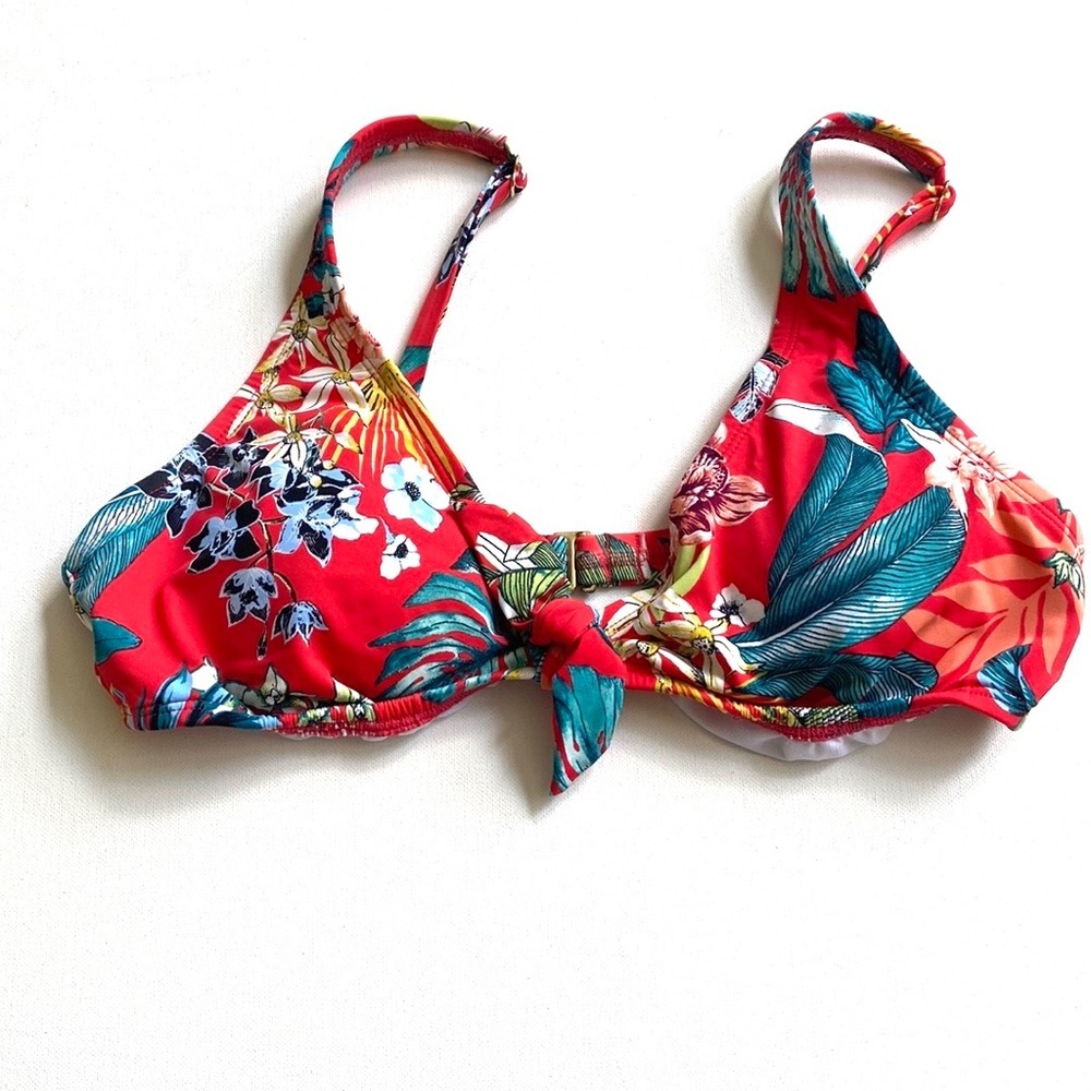Apt. 9 Floral bohemian bikini Top ONLY, Size M‎